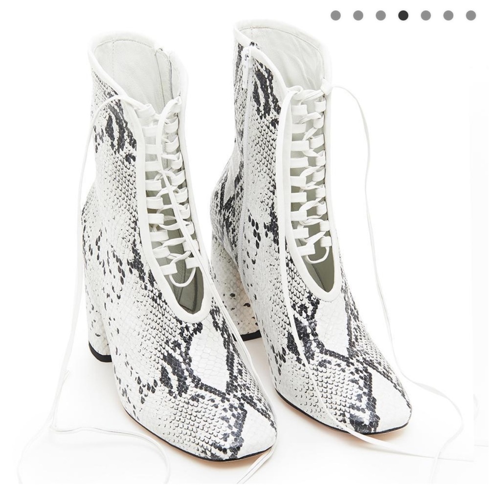 Daniella Shevell belladonna lace up boots